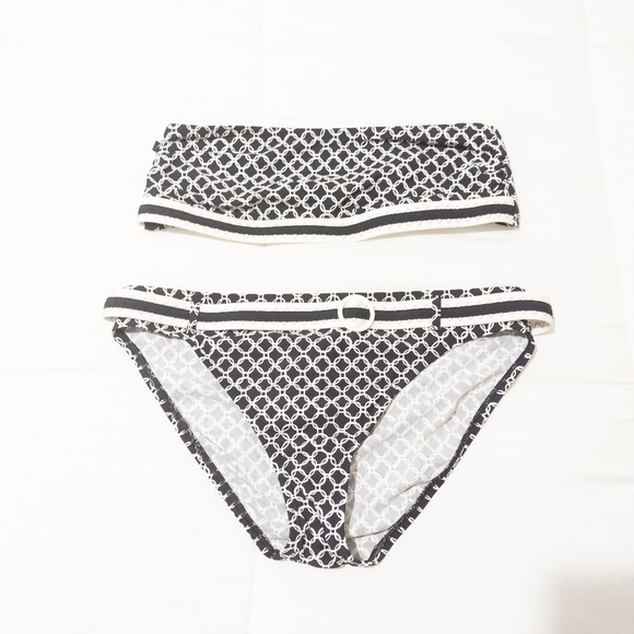 Nautica Strapless Bikini With Belt Medium - Picture 1 of 5